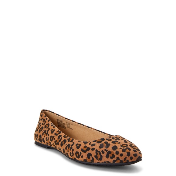 Leopard Basic Ballet Flat - Picture 1 of 5